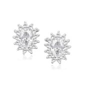 Cercei argint cu pietre DiAmanti Z1102E_W-DIA